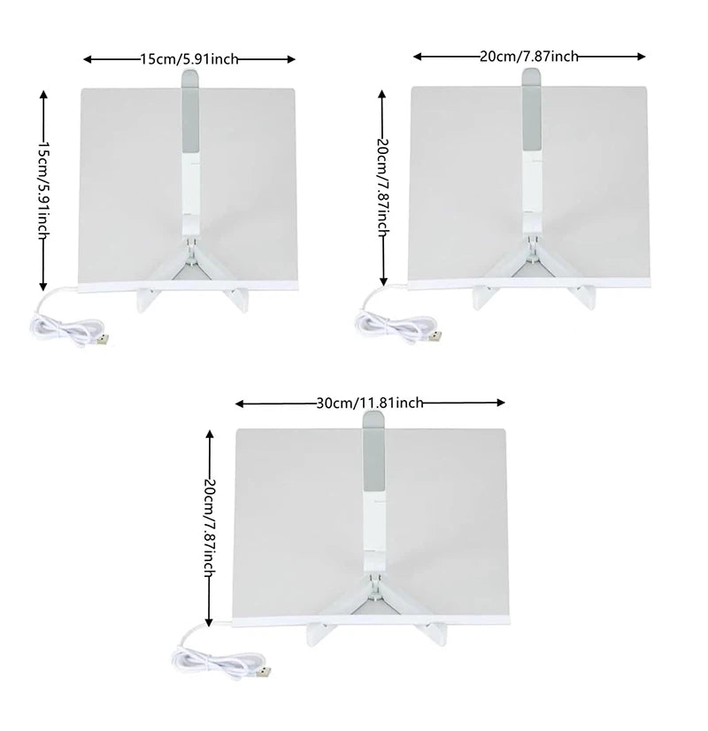 LED Luminous Blackboard Drawing Toy – Magic Light Art Board & Montessori Coloring Lamp for Kids