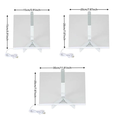 LED Luminous Blackboard Drawing Toy – Magic Light Art Board & Montessori Coloring Lamp for Kids