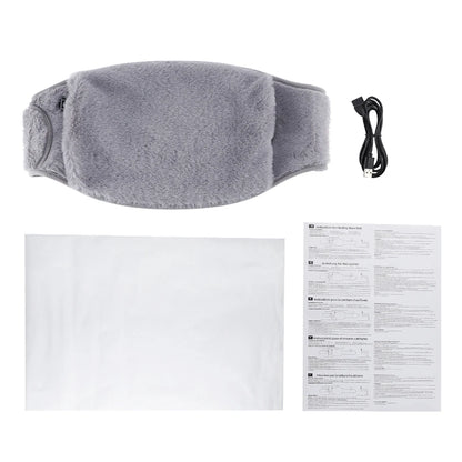 Electric Graphene Heating Pad – 3-Level USB Heating Belt for Abdominal Pain & Waist Warming