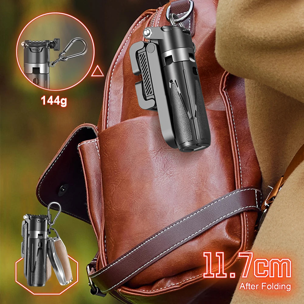 Mini Bluetooth Selfie Stick Tripod with Remote, Portable Phone Stand