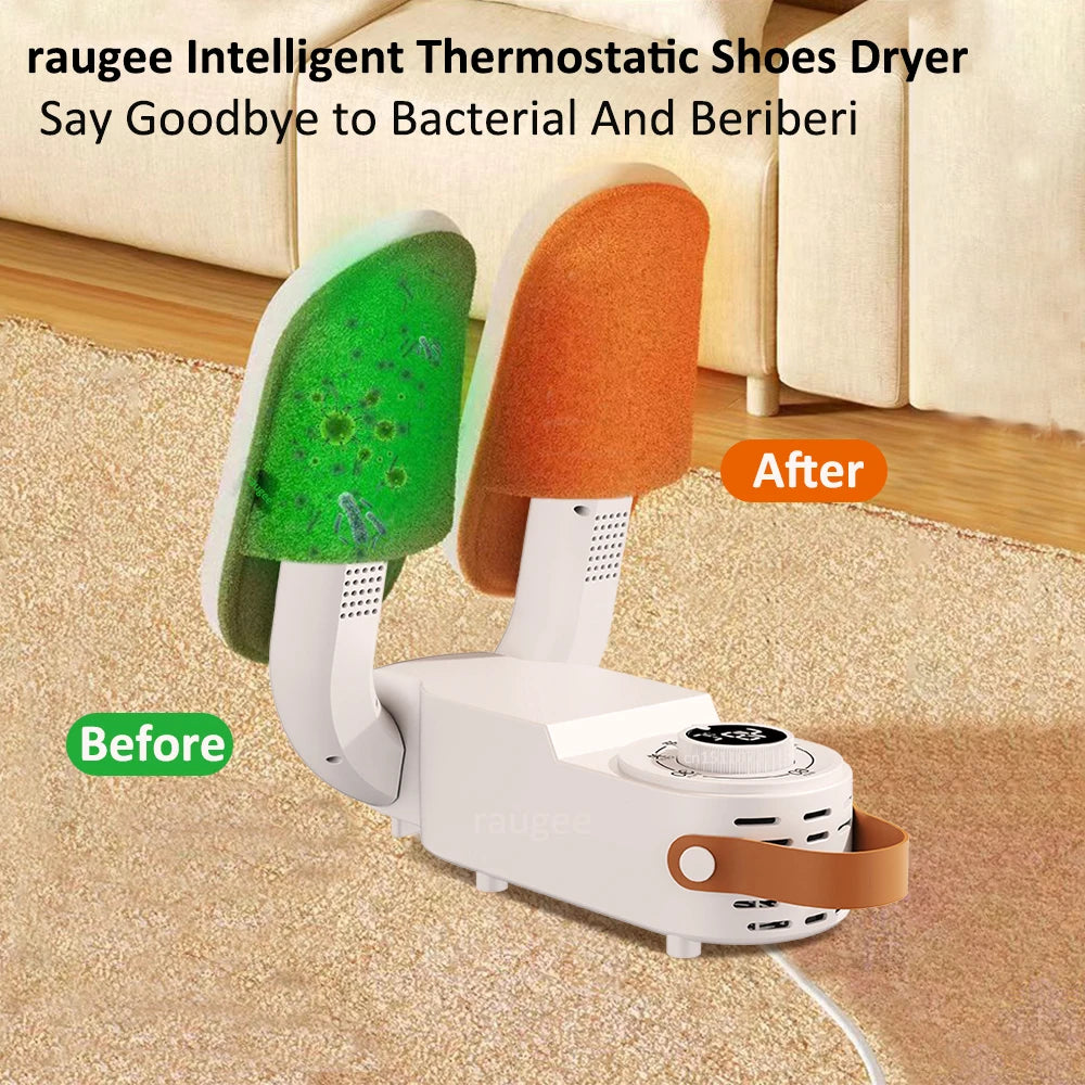 Portable 220V Shoe Dryer – Foldable Electric Boot, Sneaker & Slipper Drying Machine