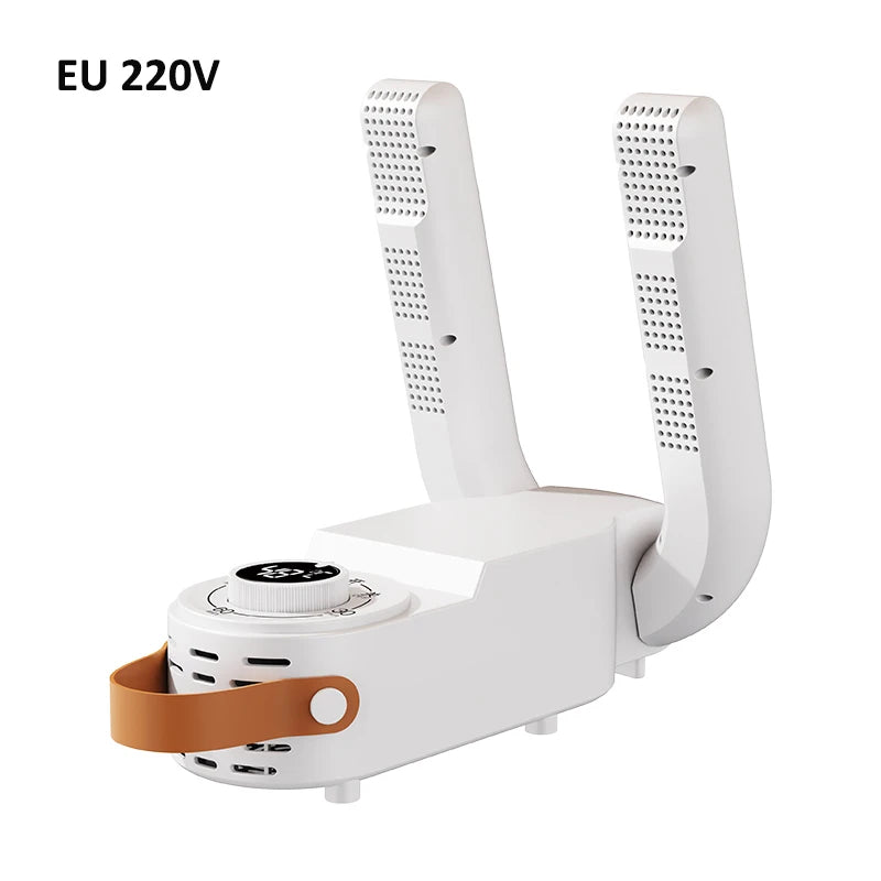 Portable 220V Shoe Dryer – Foldable Electric Boot, Sneaker & Slipper Drying Machine