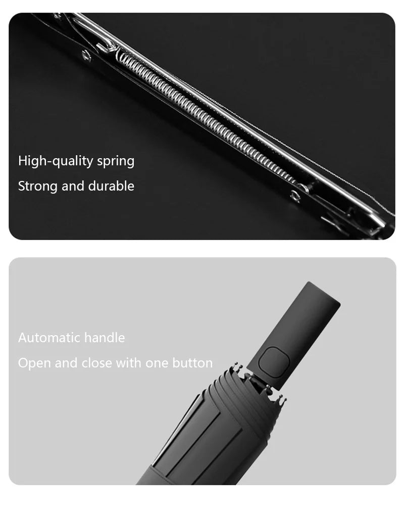 Xiaomi MIJIA 16-Bone Automatic Umbrella – Windproof, UV Protection, and Rain Resistant